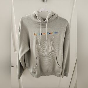 Mythical Sage Green Hoodie with Be Your Mythical Best Text